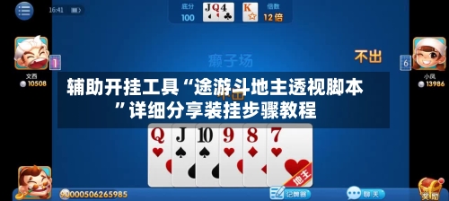 辅助开挂工具“途游斗地主透视脚本”详细分享装挂步骤教程-第1张图片
