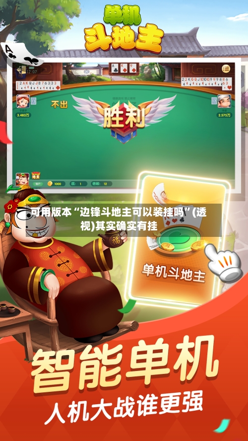 可用版本“边锋斗地主可以装挂吗”(透视)其实确实有挂-第2张图片