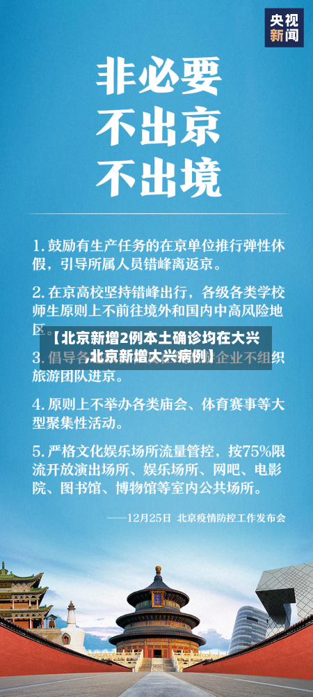 【北京新增2例本土确诊均在大兴,北京新增大兴病例】-第3张图片
