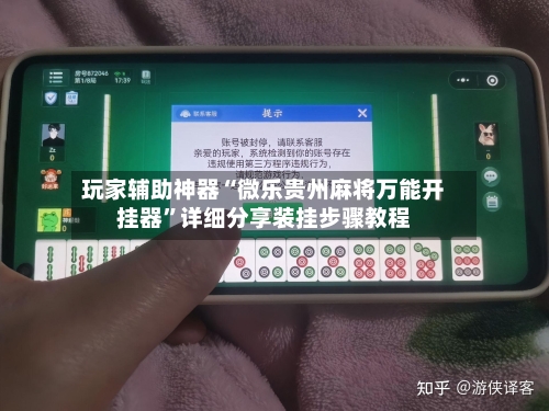 玩家辅助神器“微乐贵州麻将万能开挂器	”详细分享装挂步骤教程-第3张图片