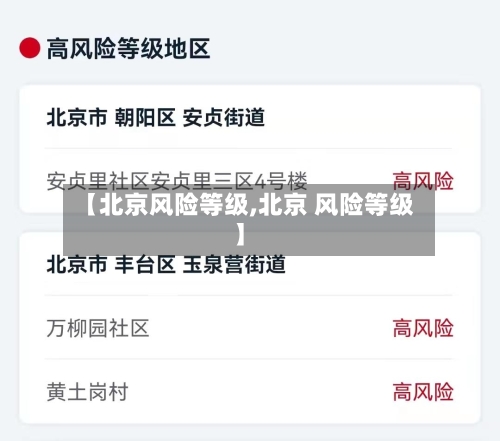 【北京风险等级,北京 风险等级】-第2张图片