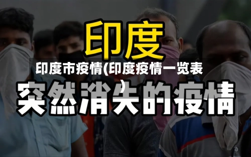 印度市疫情(印度疫情一览表)-第2张图片