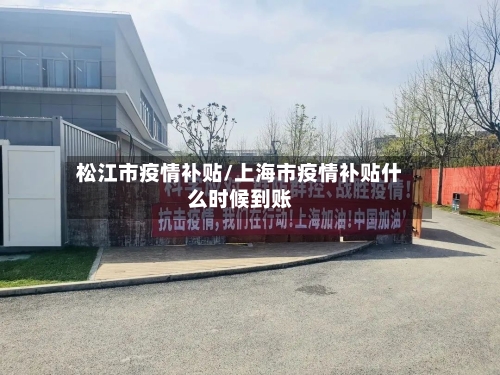 松江市疫情补贴/上海市疫情补贴什么时候到账-第1张图片