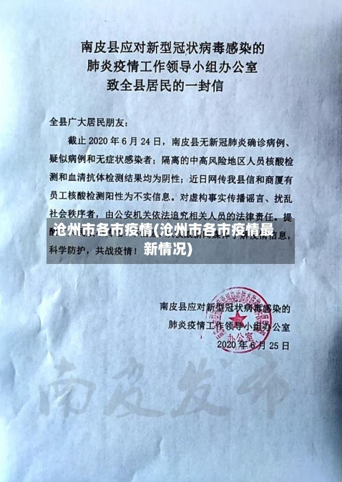 沧州市各市疫情(沧州市各市疫情最新情况)-第2张图片