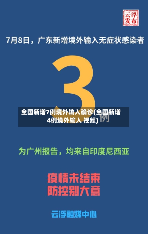 全国新增7例境外输入确诊(全国新增4例境外输入 视频)-第3张图片