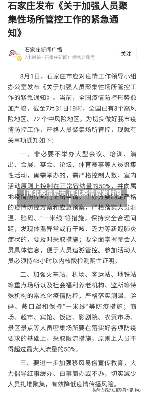 【河北疫情复市,河北疫情复发时间】-第1张图片