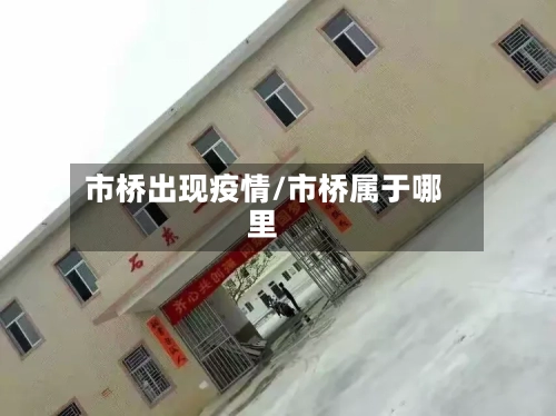 市桥出现疫情/市桥属于哪里-第3张图片