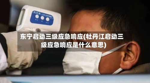 东宁启动三级应急响应(牡丹江启动三级应急响应是什么意思)-第3张图片
