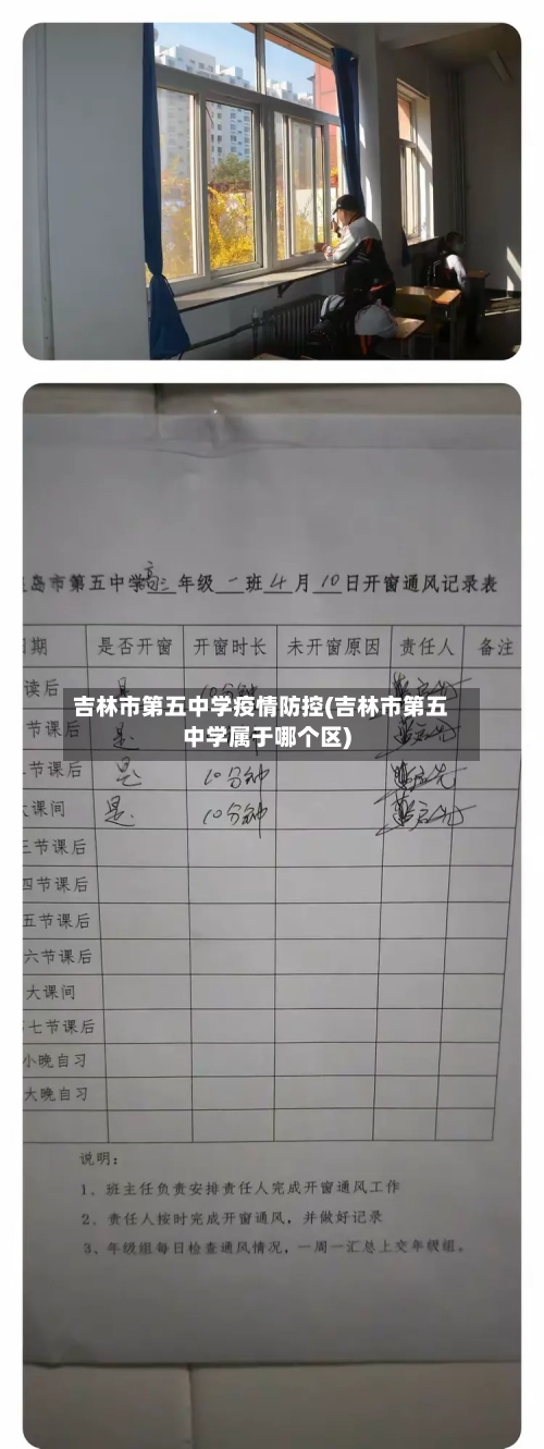 吉林市第五中学疫情防控(吉林市第五中学属于哪个区)-第2张图片