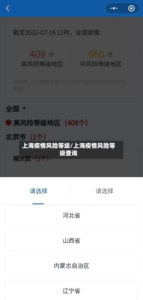 上海疫情风险等级/上海疫情风险等级查询-第2张图片