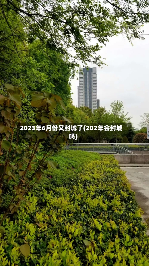 2023年6月份又封城了(202年会封城吗)-第1张图片