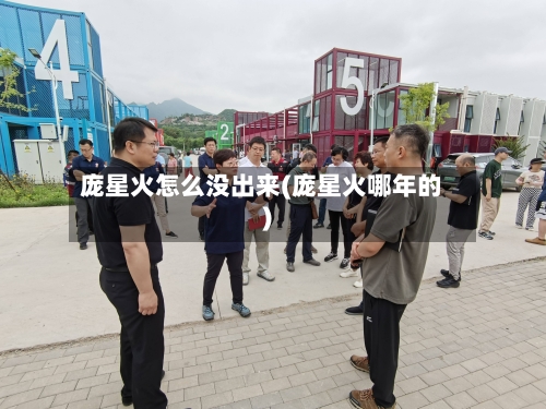 庞星火怎么没出来(庞星火哪年的)-第3张图片
