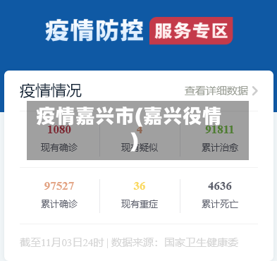 疫情嘉兴市(嘉兴役情)-第3张图片