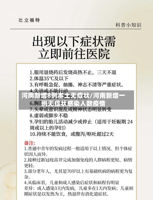 河南新增8例本土无症状/河南新增一例无症状感染人数疫情-第2张图片