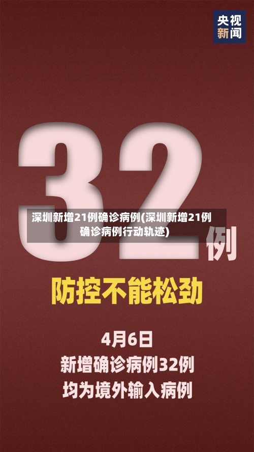 深圳新增21例确诊病例(深圳新增21例确诊病例行动轨迹)-第2张图片
