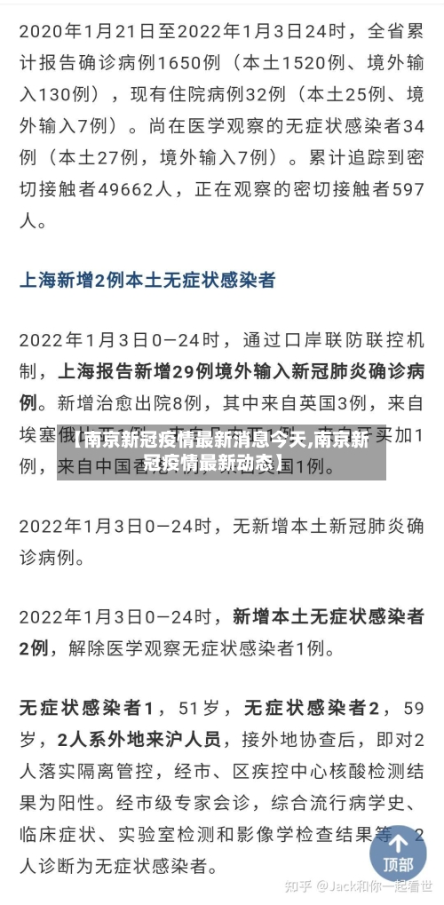【南京新冠疫情最新消息今天,南京新冠疫情最新动态】-第2张图片