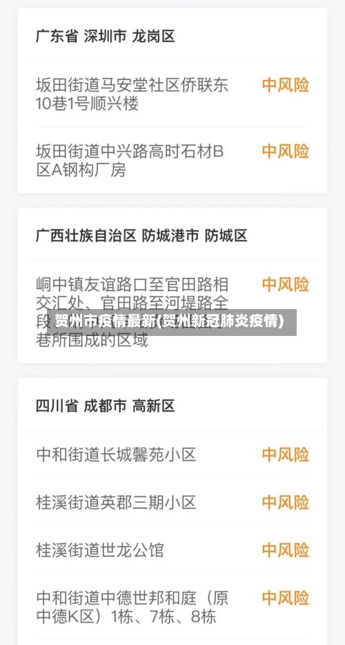 贺州市疫情最新(贺州新冠肺炎疫情)-第1张图片