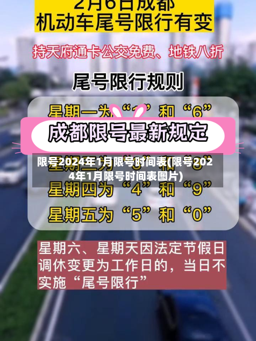 限号2024年1月限号时间表(限号2024年1月限号时间表图片)-第1张图片