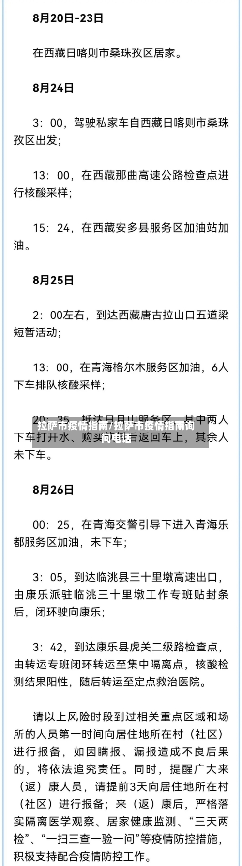 拉萨市疫情指南/拉萨市疫情指南询问电话-第2张图片