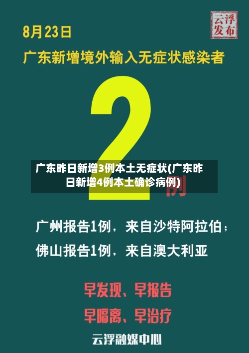 广东昨日新增3例本土无症状(广东昨日新增4例本土确诊病例)-第3张图片