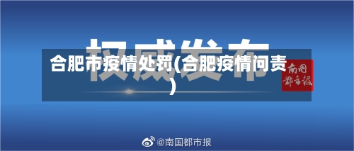 合肥市疫情处罚(合肥疫情问责)-第2张图片
