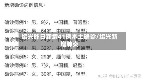 绍兴昨日新增41例本土确诊/绍兴新增肺炎-第1张图片