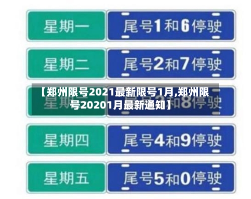 【郑州限号2021最新限号1月,郑州限号20201月最新通知】-第2张图片