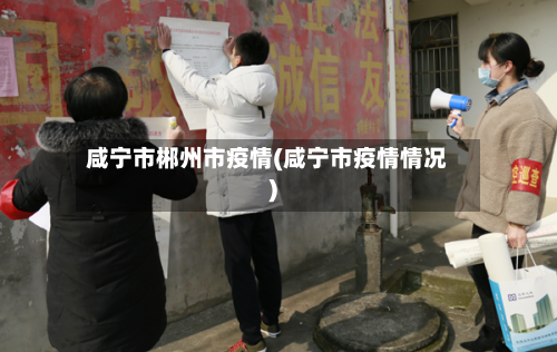咸宁市郴州市疫情(咸宁市疫情情况)-第1张图片