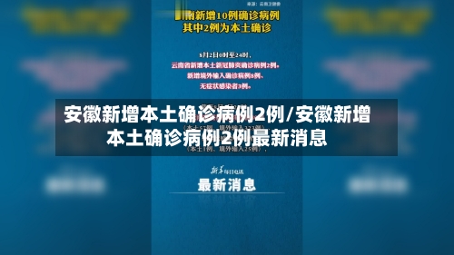 安徽新增本土确诊病例2例/安徽新增本土确诊病例2例最新消息-第2张图片