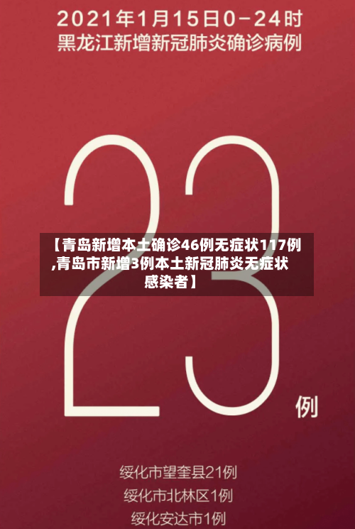 【青岛新增本土确诊46例无症状117例,青岛市新增3例本土新冠肺炎无症状感染者】-第2张图片