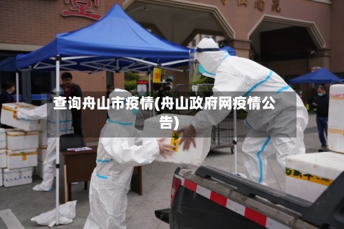 查询舟山市疫情(舟山政府网疫情公告)-第2张图片