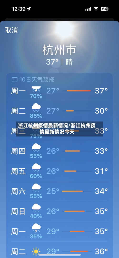 浙江杭州疫情最新情况/浙江杭州疫情最新情况今天-第2张图片