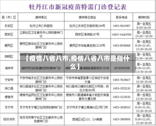 【疫情八省八市,疫情八省八市是指什么】-第1张图片