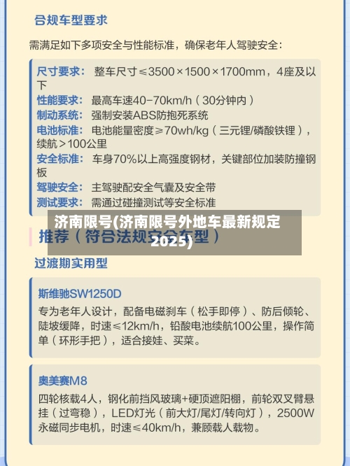 济南限号(济南限号外地车最新规定2025)-第3张图片