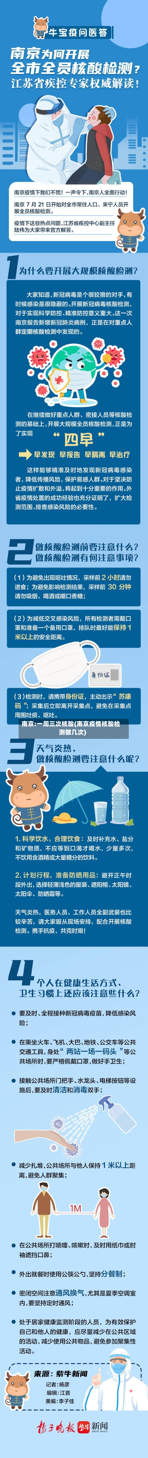 南京:一周三次核酸(南京疫情核酸检测做几次)-第2张图片