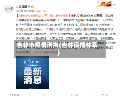 吉林市疫情刑拘(吉林疫情林某)-第2张图片