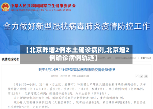 【北京昨增2例本土确诊病例,北京增2例确诊病例轨迹】-第1张图片