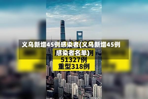 义乌新增45例感染者(义乌新增45例感染者名单)-第2张图片