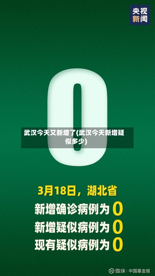 武汉今天又新增了(武汉今天新增疑似多少)-第3张图片