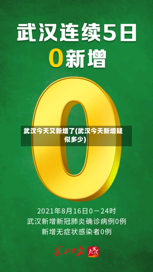 武汉今天又新增了(武汉今天新增疑似多少)-第2张图片