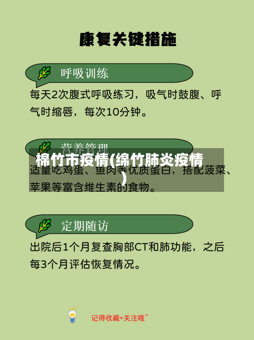 棉竹市疫情(绵竹肺炎疫情)-第2张图片