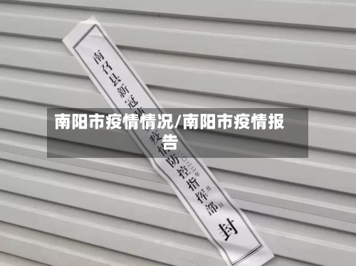 南阳市疫情情况/南阳市疫情报告-第2张图片