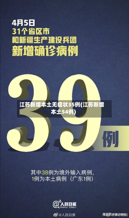江苏新增本土无症状35例(江苏新增本土54例)-第2张图片