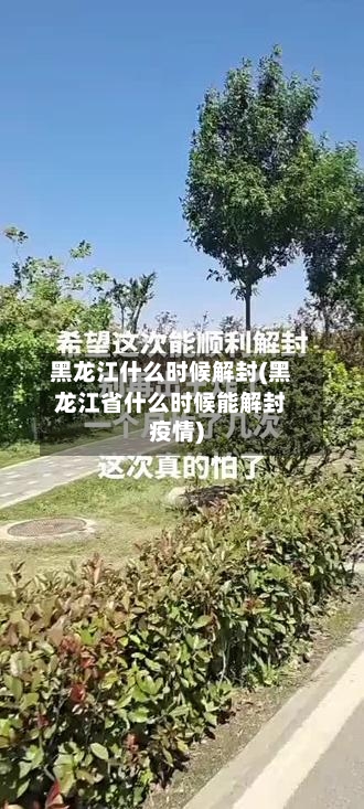 黑龙江什么时候解封(黑龙江省什么时候能解封疫情)-第3张图片