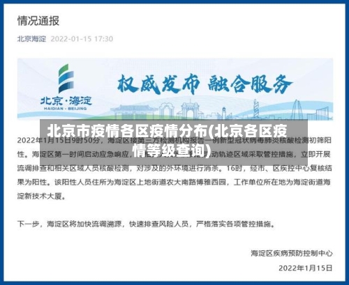 北京市疫情各区疫情分布(北京各区疫情等级查询)-第2张图片