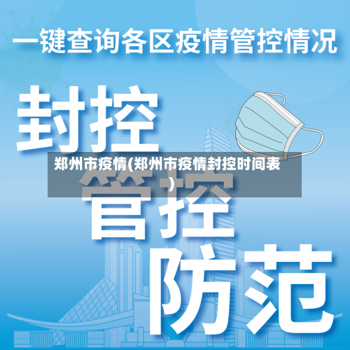 郑州市疫情(郑州市疫情封控时间表)-第1张图片