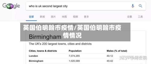 英国伯明翰市疫情/英国伯明翰市疫情情况-第3张图片