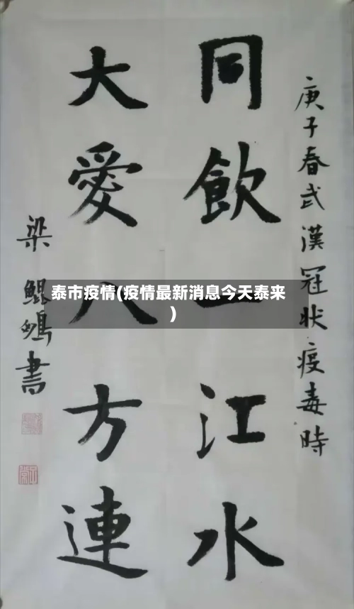 泰市疫情(疫情最新消息今天泰来)-第3张图片