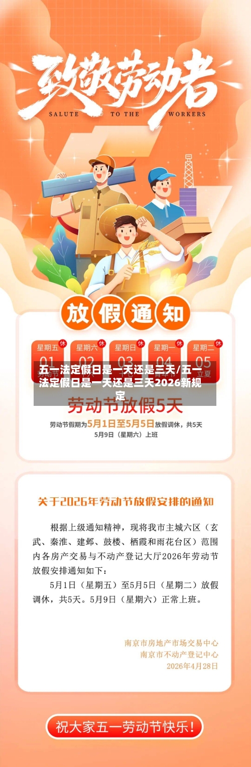 五一法定假日是一天还是三天/五一法定假日是一天还是三天2026新规定-第3张图片