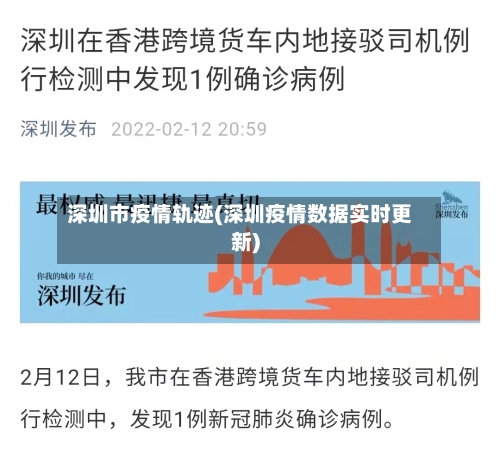 深圳市疫情轨迹(深圳疫情数据实时更新)-第1张图片